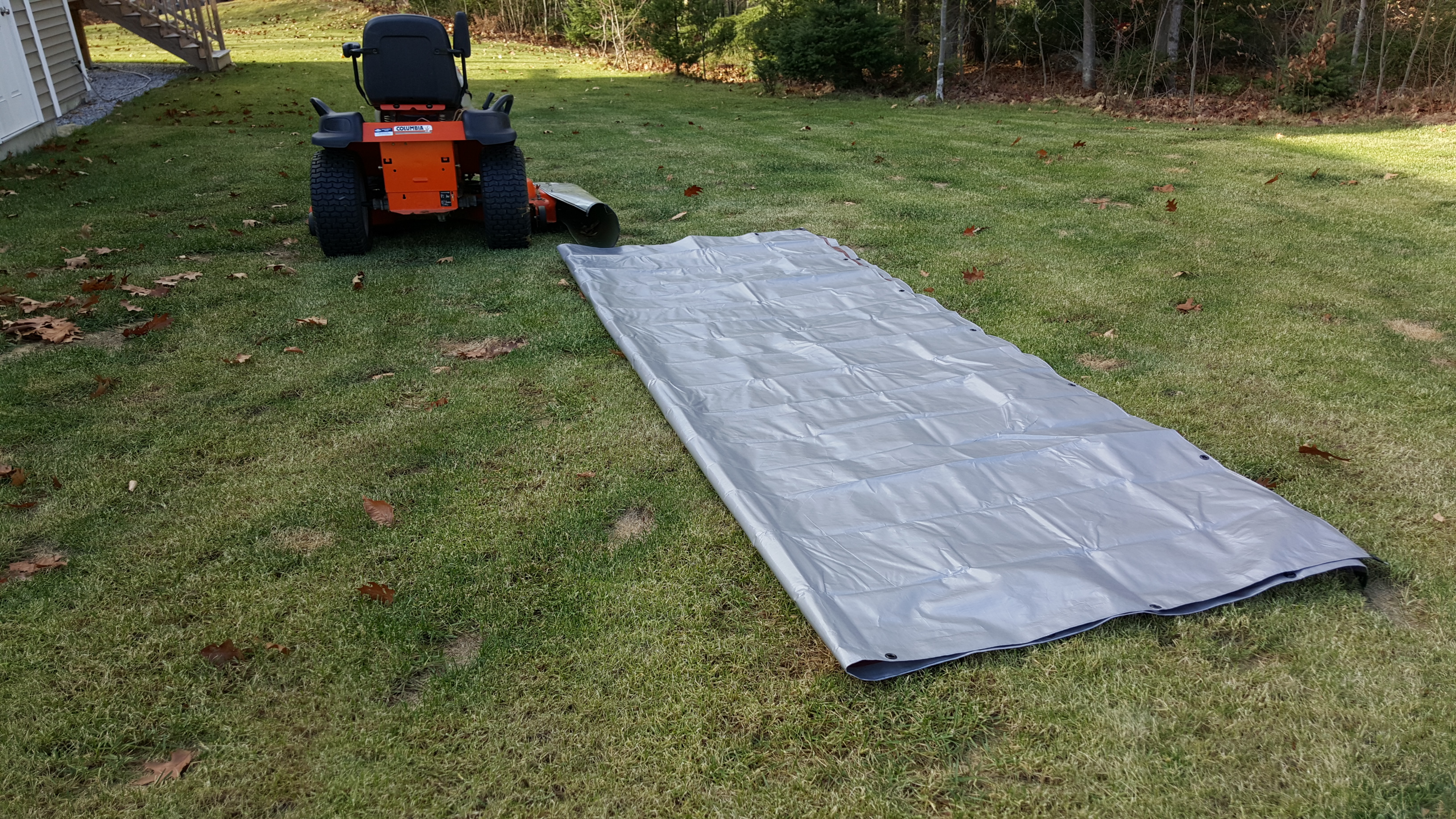 Diy Lawn Bagger For Fall Cleanup